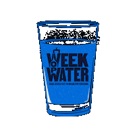 Week Op Water Sticker by Simavi