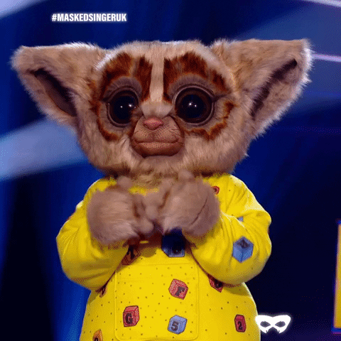 Bushbaby GIF by The Masked Singer UK