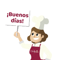 Buenos Dias Dolly Sticker by Tortas_Dolly