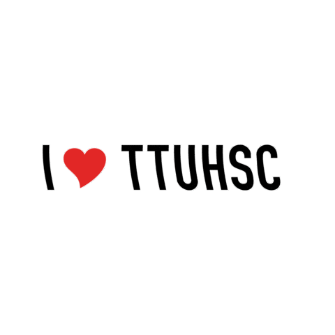 Health Sticker by TTUHSC