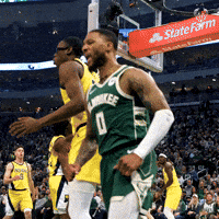 Flex Win GIF by Milwaukee Bucks