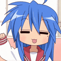 Lucky Star Konata Izumi GIF