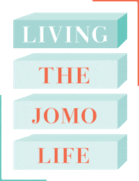 Joy Of Missing Out Tonya Dalton Sticker by inkWELL Press