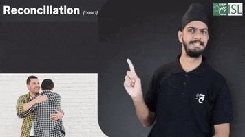 Sign Language Reconciliation GIF by ISL Connect