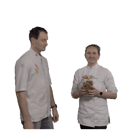 Bakker Eating Sticker by Enjoy Granola