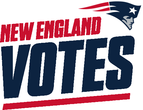 Voting New England Patriots Sticker by NFL