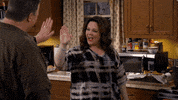 high five melissa mccarthy GIF by CBS