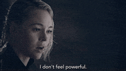 Sad Taylor Hickson GIF by Motherland: Fort Salem
