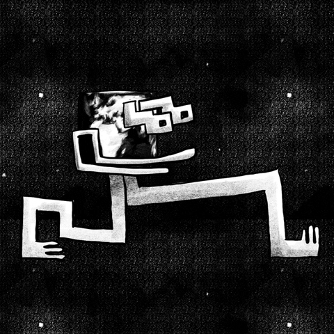 space eye GIF by Nicolas Bougère
