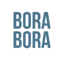 Bora Bora Sticker by Facto Agência