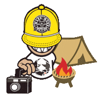 Camp Skater Sticker by Dorcus top breeding system