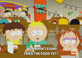 butters scotch waitress GIF by South Park 