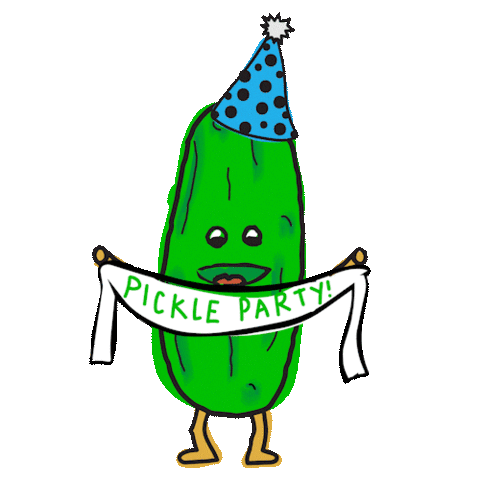 Dill Pickle Pickles Sticker by Bitchin' Sauce