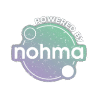 Powered By Nohma Sticker by nohma