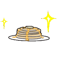 Breakfast Pancake Sticker