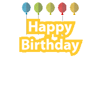 Happy Birthday Party Sticker