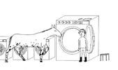 illustration line drawing GIF by David Shrigley