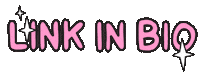 Pink Link Sticker by Poppy Deyes