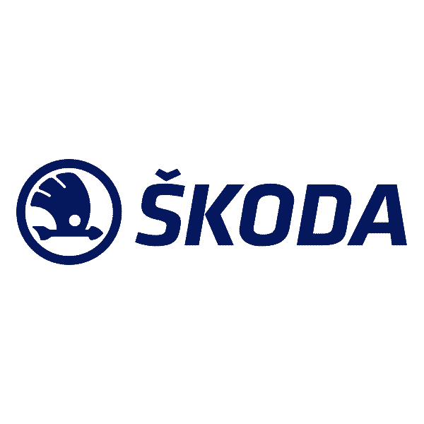skodatransportation giphyupload logo train skoda Sticker