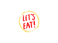 Lets Go Eating Sticker by Telstar Vrouwen Academie