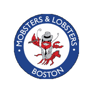 Gangster Sticker by Mobsters and Lobsters, Boston