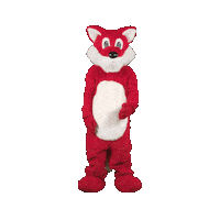 Happy Fox Sticker by UBS Schweiz