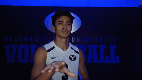 Gocougs Ncaavolleyball GIF by BYU Cougars