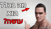 Hebrew What Is He Doing GIF