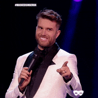Joel Dommett Pointing GIF by The Masked Singer UK
