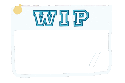 Work In Progress Wip Sticker by Penny Linn Designs