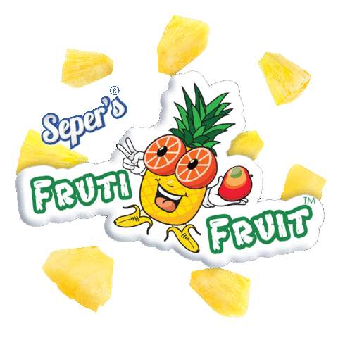 100 Fruit Sticker by Fruti Fruit