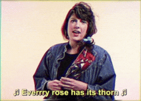 Every Rose Has Its Thorn GIF by GIPHY Dating
