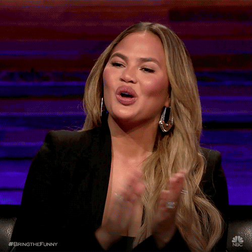 Chrissy Teigen Good Job GIF by NBC