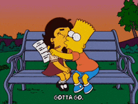 Leaving Season 17 GIF by The Simpsons