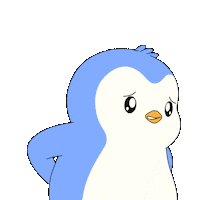 My Back Pain Sticker by Pudgy Penguins