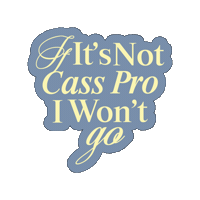 Sticker by Cass Pro Studios
