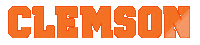 Orange Sticker by Clemson Tigers