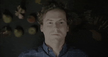 polyvinylrecords fruit staring produce look around GIF