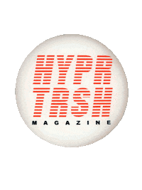 hypertrashmag bored fast trash read Sticker