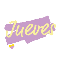 Jueves Sticker by Oriana