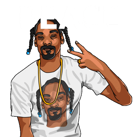 Snoop Whats Up Sticker by Ka-pow