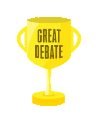 Argue The Great Debate Sticker by SYFY