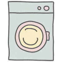 Wash Lavar Roupa Sticker by Zaená Oficina