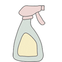 Spray Limpeza Sticker by Zaená Oficina