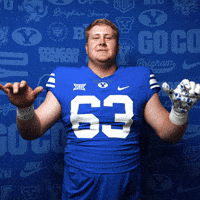 College Football Go Cougs GIF by BYU Cougars