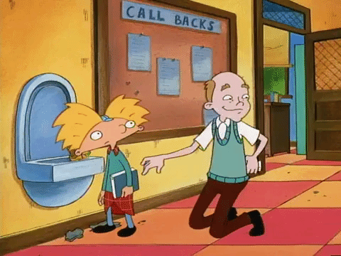hey arnold nicksplat GIF