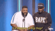 dj khaled lil wayne is hip hop GIF by BET Hip Hop Awards