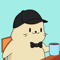 Coffee Morning GIF by Sappy Seals