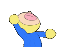 ozgurotto animation sticker goofy patience Sticker