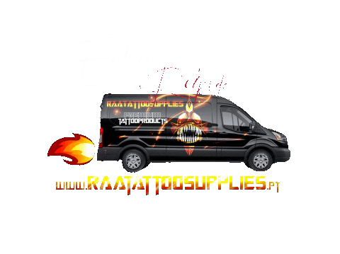 Car Tattoosupplies Sticker by RaaTattoo
